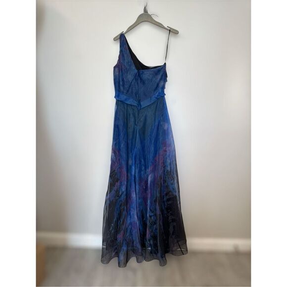 Rene Ruiz Collection Blue Organza Gown 💚 - Picture 7 of 9